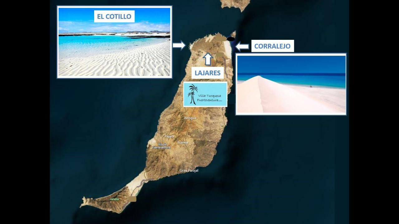 Turquesa 1 Fuerteventura Βίλα Lajares Εξωτερικό φωτογραφία